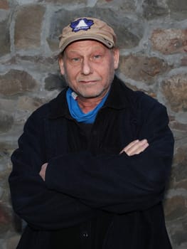 Bernd Michael Lade Regisseur und Hauptdarsteller vom Film Der Zeuge bei Vorpremiere am 01.03.2023 im Moritzhof Magdeburg