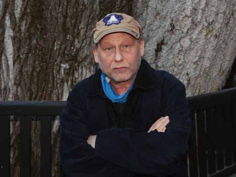 Bernd Michael Lade Regisseur und Hauptdarsteller vom Film Der Zeuge bei Vorpremiere am 01.03.2023 im Moritzhof Magdeburg