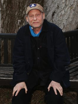 Bernd Michael Lade Regisseur und Hauptdarsteller vom Film Der Zeuge bei Vorpremiere am 01.03.2023 im Moritzhof Magdeburg