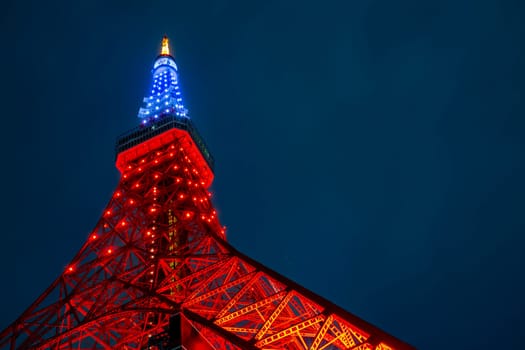 Tokyo Tower, an iconic landmark of Japan, stands tall in the heart of Tokyo, illuminating the city skyline with its striking red and white steel structure. Standing at 333 meters tall, it is a communication tower and a popular tourist attraction with an observation deck providing breathtaking panoramic views of the city both day and night. Its modern architecture and Japanese cultural significance make it a must-visit destination for urban explorers and travelers alike. A visit to Tokyo is not complete without experiencing the captivating beauty of the Tokyo Tower