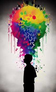 World autism awareness day.Autism spectrum disorders and neurodiversity awareness,World autism awareness day.Autism spectrum disorders and neurodiversity awareness