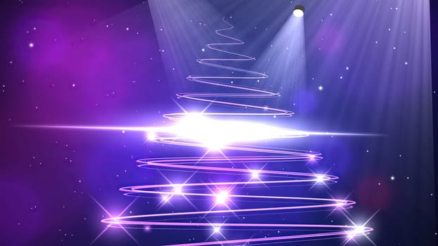 Shining Lights And  particles Background	,Shining Lights And  particles Background