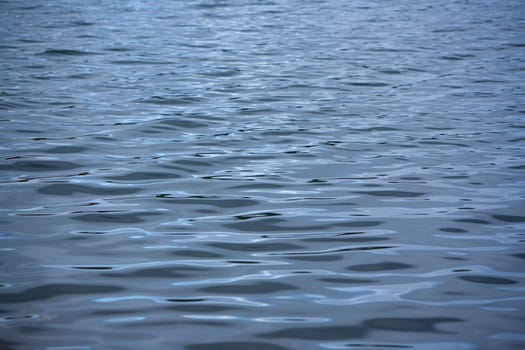 Water Reflections on Colby Lake in Saranac Lake, New York.