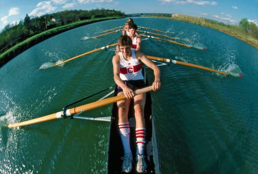 Sculling at Cornell University