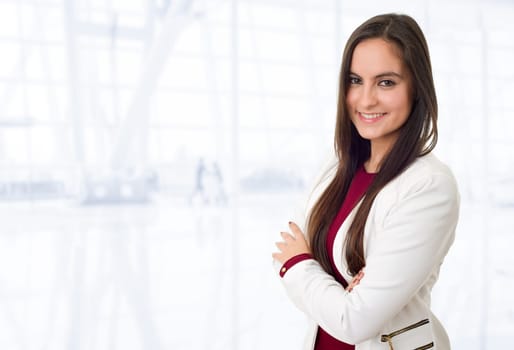 young business woman portrait at the office