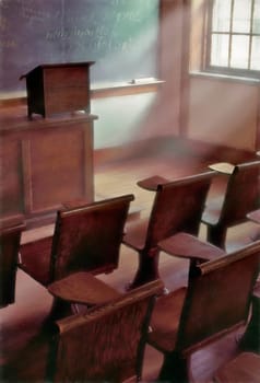 Dartmouth Collge Classroom. Hanover NH USA