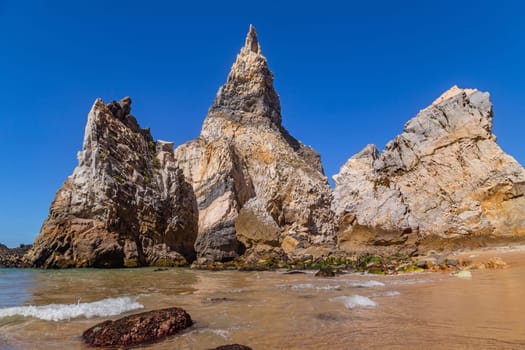 Praia da Ursa (Ursa Beach), in Sintra near Lisbon in Portugal.