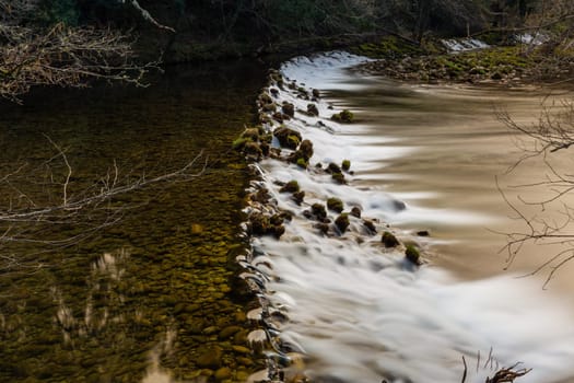 long exposure at the portuguese national park of Geres. Arcos de Valdevez, Portugal