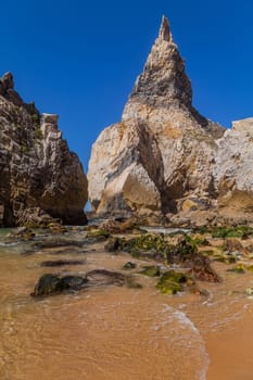 Praia da Ursa (Ursa Beach), in Sintra near Lisbon in Portugal.