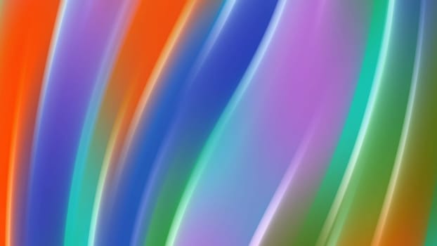 Colorful pastel wavy gradient abstract background. 2D layout illustration