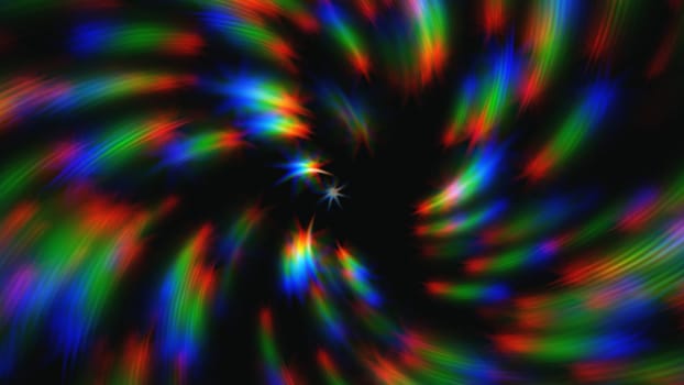 Colorful chroma spiral spin center background. 2D layout illustration