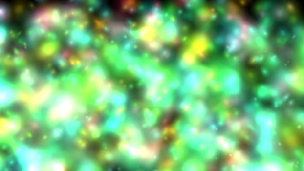Colorful glow soft blur particle background. 2D layout illustration