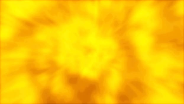 Soft blur flame blasting burn background in orange color. 2D layout illustration