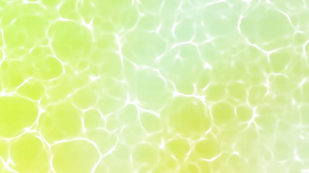 Yellow wave caustic background. 2D layout illustration