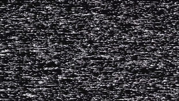 Grey pixel sort grunge tv damage background. 2D layout illustration