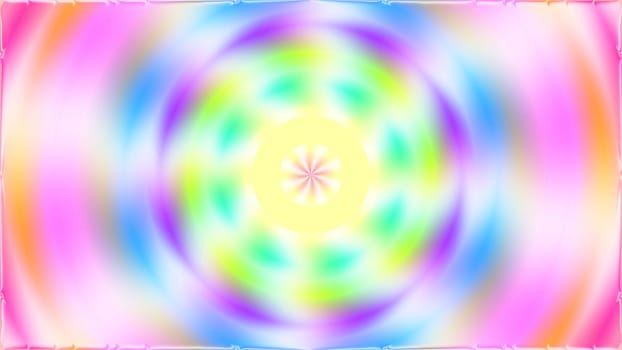 Circle spin twirl soft background. 2D layout illustration