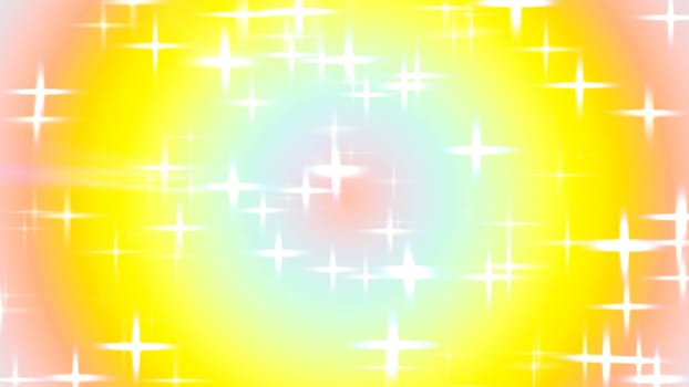 Colorful circle soft gradient glitter background. 2D layout illustration