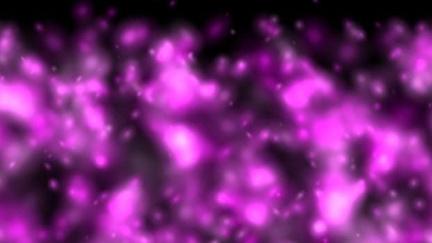Purple glowing blur fractal noise background. 2D layout illustration