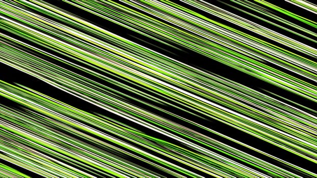 Green fractal linear pattern background. 2D layout illustration