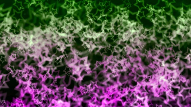 Linear gradient of yellow and purple background. 2D layout illustration