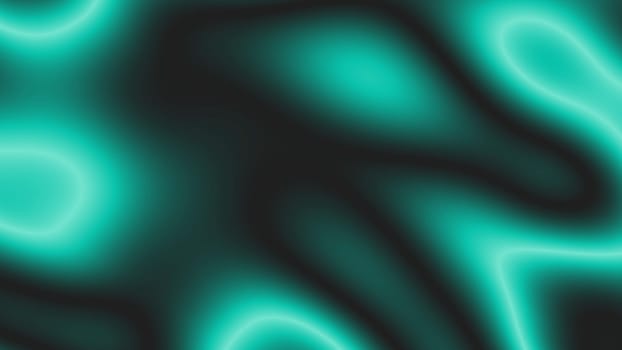 Glow green gradient color in dark background. 2D layout illustration