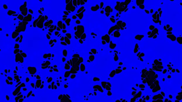 Dark blue and black fractal noise background. 2D layout illustration