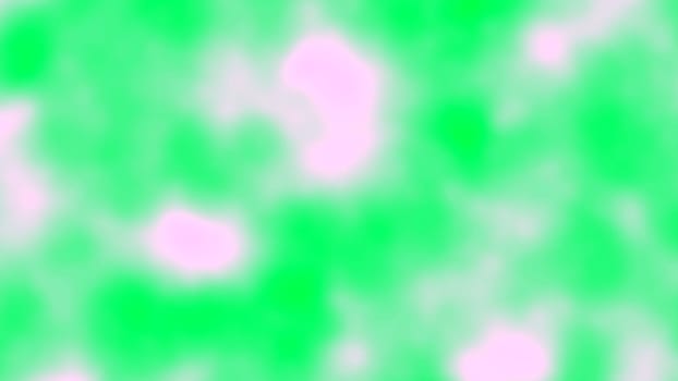 Soft green blur particle background. 2D layout illustration