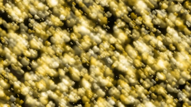 Soft blur yellow elegance fairy background. 2D layout illustration