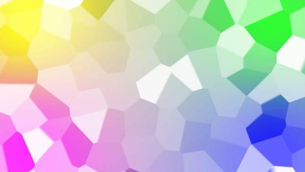 Colordul color low poly background effect. 2D layout illustration