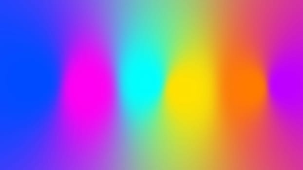 Colorful gradient of 6 color mix background. 2D layout illustration