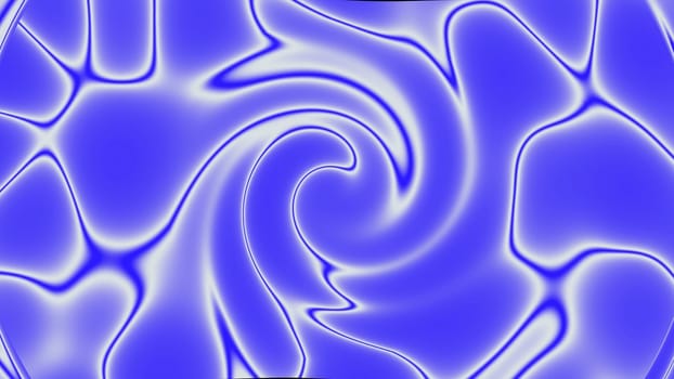 Blue color swirl background. 2D layout illustration