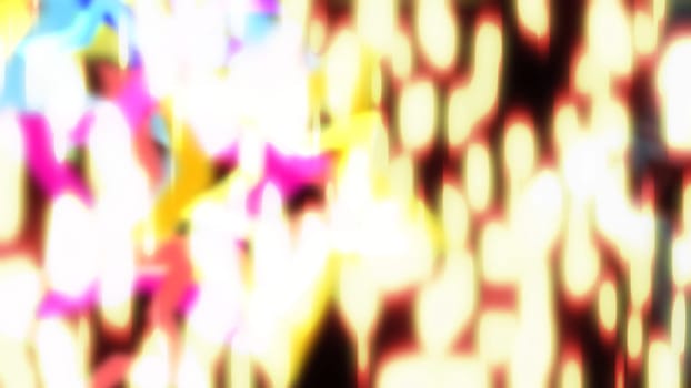 Fi glow in dark background. 2D layout illustration