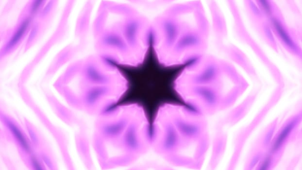 Glow flower shape mandala texture background. 2D layout illustration