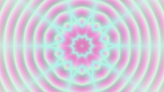 Colorful glow kaleidoscopic background. 2D layout illustration