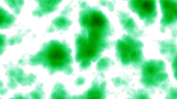 Soft blur glowing green and white color pattern background. 2D layout illustration