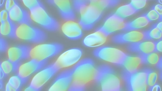 Soft blur droplet pattern effect background. 2D layout illustration