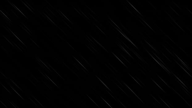 White raining in dark backrgound. 2D layout illustration