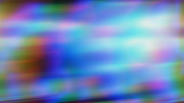 Bluish glow chroma prism background. 2D layout illustration