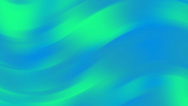Soft green wavy mix flow pattern gradient background. 2D layout illustration
