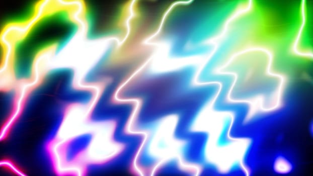Colorful wavy gradient fractal plasma noise background. 2D layout illustration