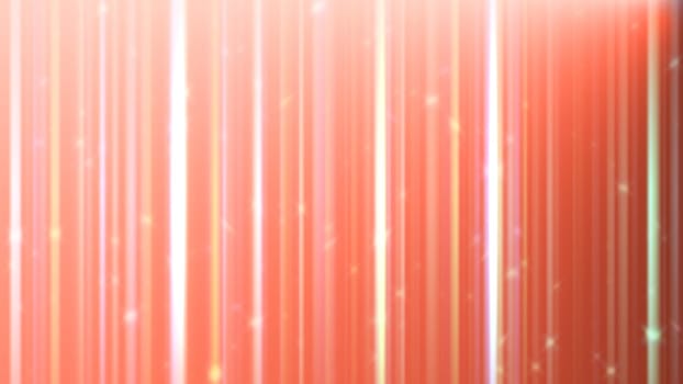 Linear vertical with glittering in red background. 2D layout illustration