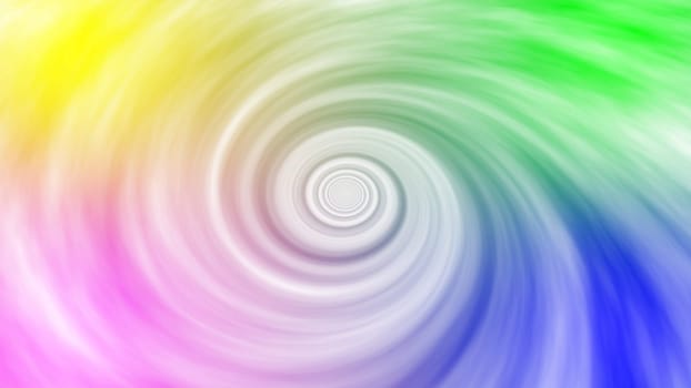Colorful gradient spin background. 2D layout illustration