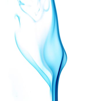 blue smoke abstract background close up