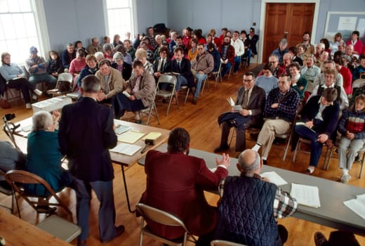 Town Meeting in Panton Vermont