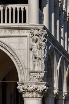 Venice, Italy - Doge's Palace. A scene from Paradise