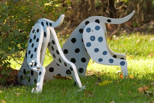 Lawn Art. in Vermont.