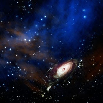 Detail from the Milky Way for adv or others purpose use