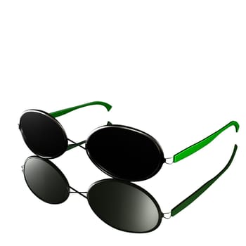 Glasses. Isolated on white background for adv or others purpose use
