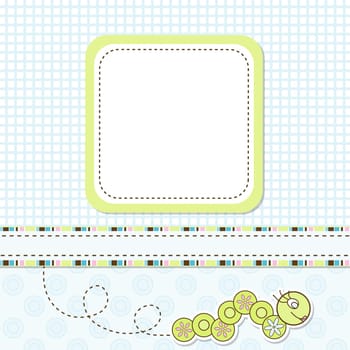 Template greeting card, vector illustration, eps10