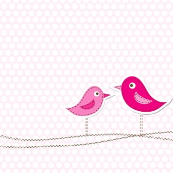 Template greeting card, vector illustration, eps10